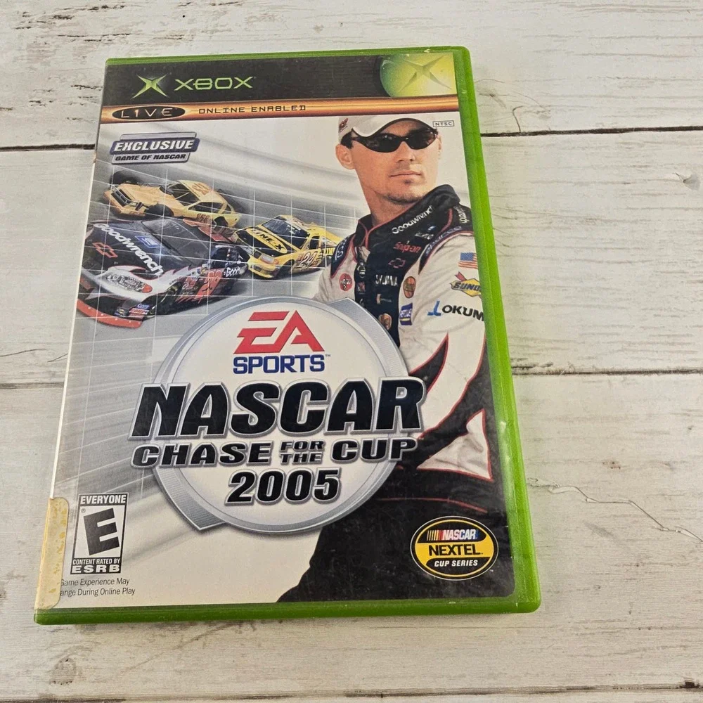 NASCAR Chase for the Cup 2005 Microsoft Xbox Original EA Sports Racing Game